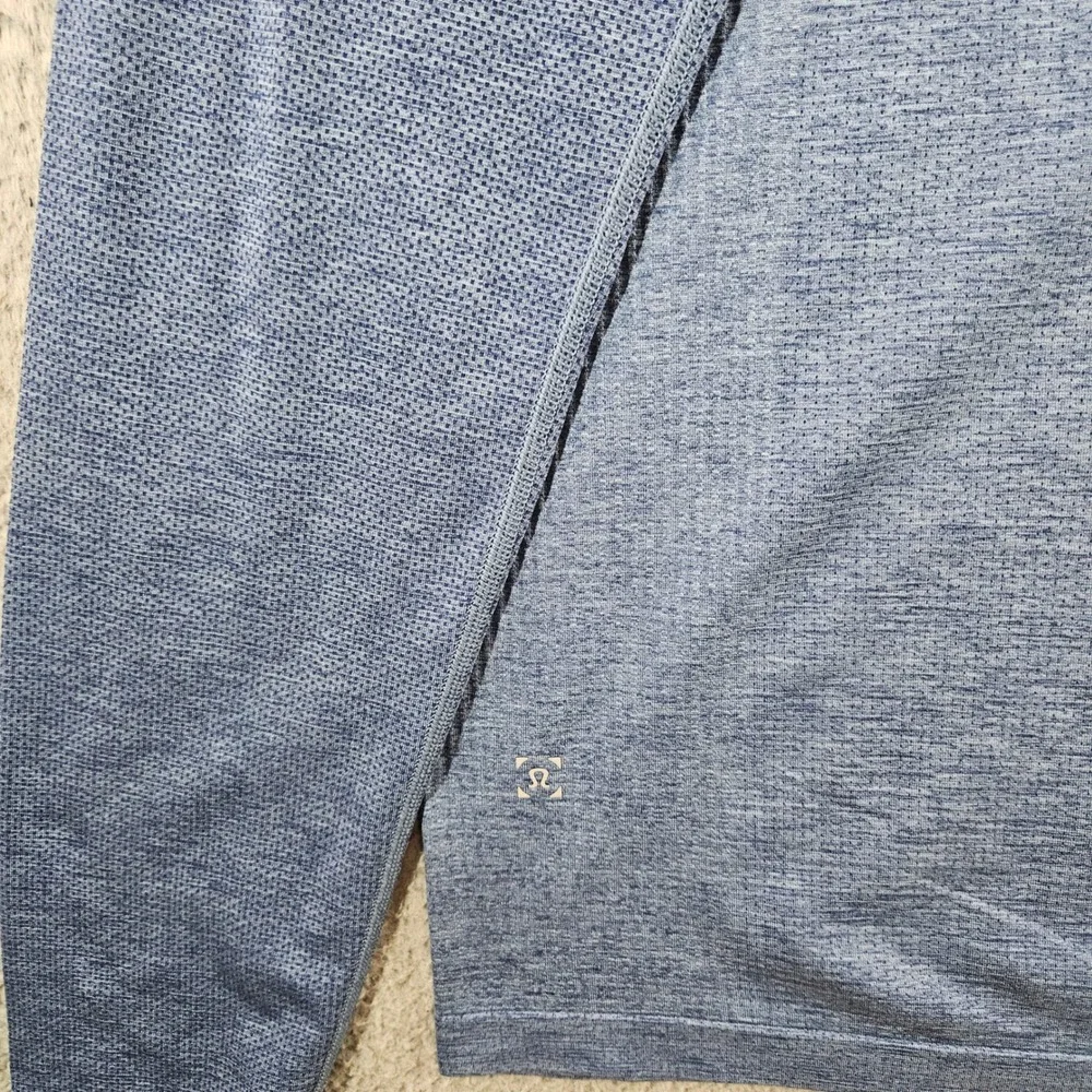 Lululemon Metal Vent Tech Long Sleeve 2.0 Shirt Mens‎ XL Blue Heather Training